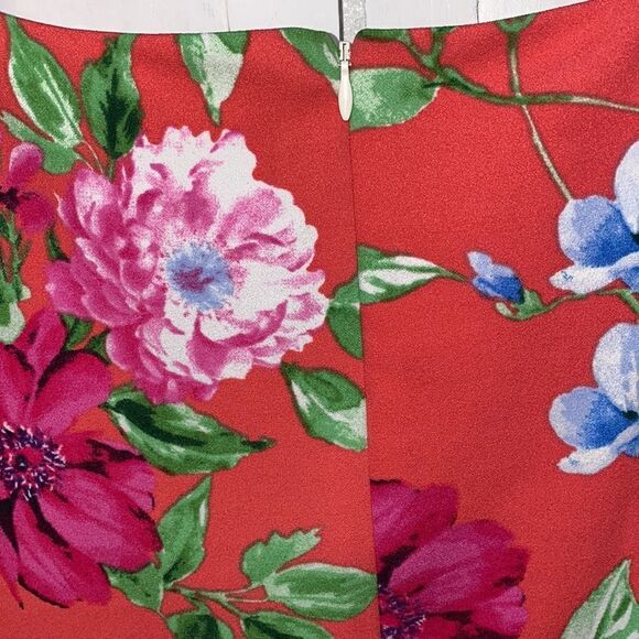 Jessica Howard Floral Shift Dress 3/4 Flutter Bell Sleeve Size 20W - Picture 4 of 11